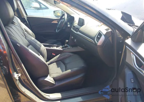 2017 Mazda Mazda3 Touring 2.5 из США, поврежденный, VIN JM1BN1L30H1113989